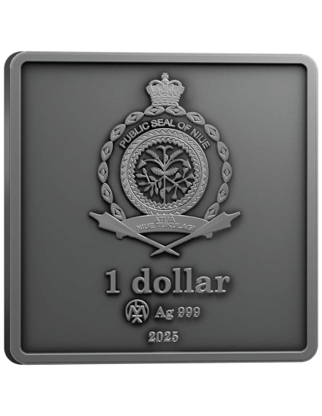 LA OFERTA Moneda de Plata de 1 Oz 1$ Niue 2025 - Coins & More - Niue