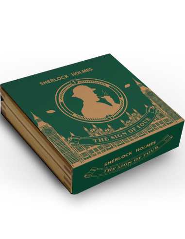 LE SIGNE DES QUATRE Sherlock Holmes Pièce de 2 Oz en Argent 5$ Niue 2024 - Coins & More - Niue