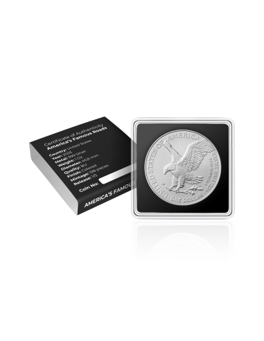 ROUTE 66 America's Famous Roads Moneda de Plata de 1 Oz 1$ USA 2025 - Coins & More - Usa