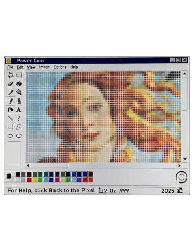 PAINT Back To The Pixel Moneda de Plata de 2 Oz 2$ Niue 2025 - Coins & More - Niue