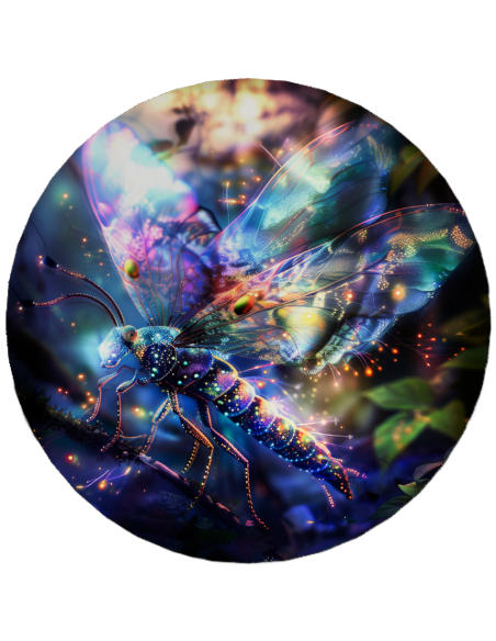 DRAGONFLY IN FAIRYLAND Fairyland Serie 1 Oz Silbermünze 1000 Francs Kamerun 2025 - Coins & More - Kamerun