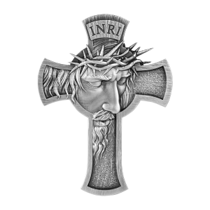 JESUS CROSS Pièce d'argent de 1 Oz 5000 Francs Tchad 2025 - Coins & More - Tchad