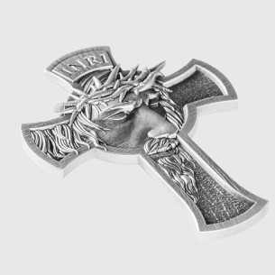 JESUS CROSS Pièce d'argent de 1 Oz 5000 Francs Tchad 2025 - Coins & More - Tchad 2