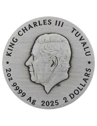 THE MOIRAI Fate Moneda de Plata de 2 Oz 2$ Tuvalu 2025 - Coins & More - Tuvalu