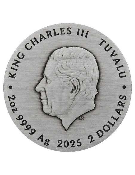 THE MOIRAI Fate 2 Oz Silbermünze 2$ Tuvalu 2025 - Coins & More - Tuvalu