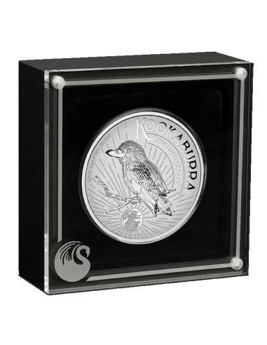 AUSTRALIAN KOOKABURRA 5 Oz Moneta d'argento incusa ad alto rilievo 8$ Australia 2025 - Coins & More - Australia
