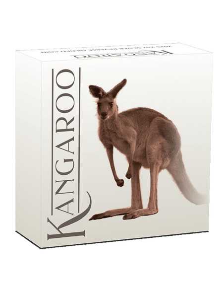 AUSTRALIEN KANGAROO 2 Oz Silber vergoldete Münze 2$ Australien 2025 - Coins & More - Australien