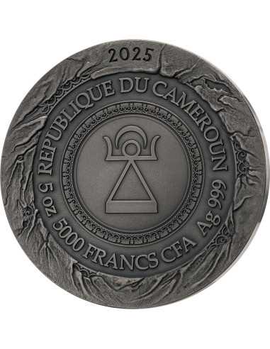 HANNIBAL Grands Commandants Pièce 5 Oz Argent 5000 Francs Cameroun 2025 - Coins & More - Cameroun