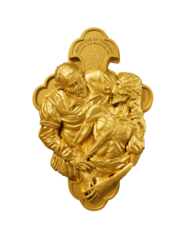 SAN BARTOLOMEO 12 Apostoli Moneta d'Argento Dorata da 2 Oz 2000 Franchi Camerun 2025 - Coins & More - Camerun