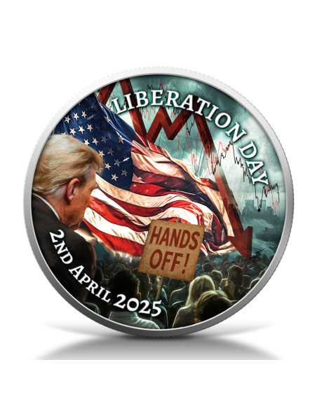 LIBERATION DAY 1 Oz Silver coin Mexico 2024 - Coins & More - Mexico