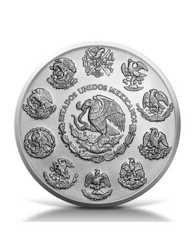 RECIPROCAL TARIFS 1 Oz Silbermünze Mexiko 2024 - Coins & More - Mexiko