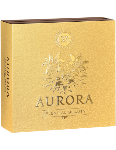 AURORA Celestial Beauty 2 Oz Silver Coin 2000 Francs Cameroon 2025 - Coins & More - Cameroun