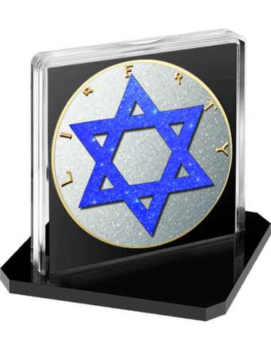 MAGEN DAVID Salomon Siegel 1 Oz Silbermünze 1$ USA 2025 - Coins & More - Usa