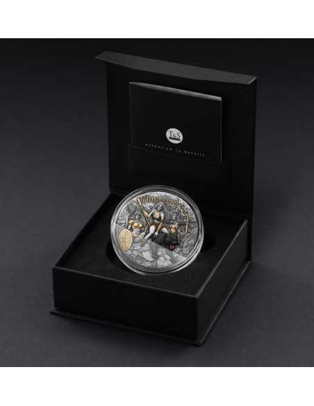 AMAZONAS Hermanas Eternas 2 Oz Moneda de Plata 2000 Francos Camerún 2025 - Coins & More - Camerún