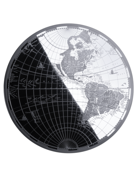 THE 17TH CENTURY Mapping History Set 2 x 5 Oz Silver Coins 10$ Solomon Islands 2025 - Coins & More - Solomon Islands