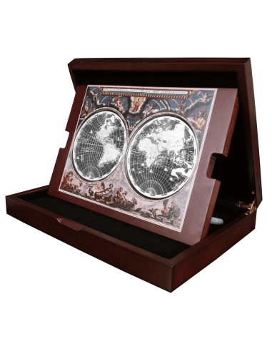 IL 17° SECOLO Mappatura della storia Set di 2 monete d'argento da 5 once 10$ Isole Salomone 2025 - Coins & More - Isole Salomone