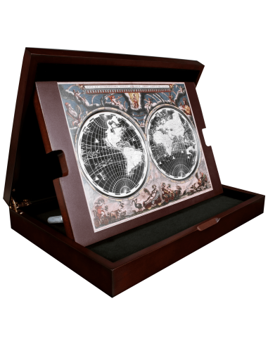 IL 17° SECOLO Mappatura della storia Set di 2 monete d'argento da 5 once 10$ Isole Salomone 2025 - Coins & More - Isole Salomone