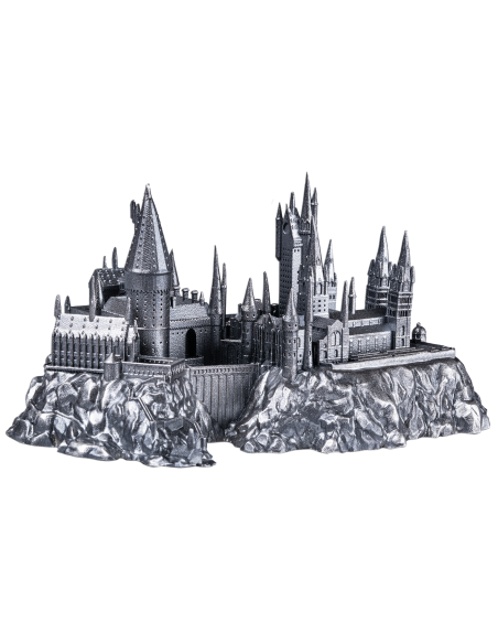 CASTELLO DI HOGWARTS Moneta d'Argento 3D da 5 Oz 10$ Samoa - Coins & More - Samoa