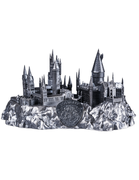 HOGWARTS CASTLE 5 Oz Silber 3D Münze 10$ Samoa - Coins & More - Samoa