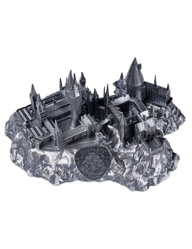 HOGWARTS CASTLE 5 Oz Silver 3D Coin 10$ Samoa - Coins & More - Samoa