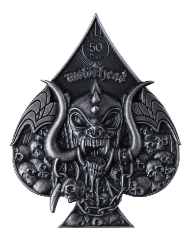 SKULLEATER MOTORHEAD Moneta d'argento da 3 Oz 5$ Niue 2025 - Coins & More - Niue