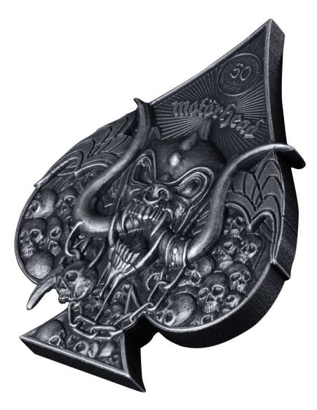 SKULLEATER MOTORHEAD Moneta d'argento da 3 Oz 5$ Niue 2025 - Coins & More - Niue