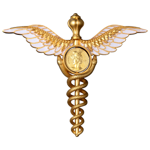 CADUCEO: LA STAFFA DI ERMES Moneta d'argento da 2 Oz 5$ Samoa 2025 - Coins & More - Samoa