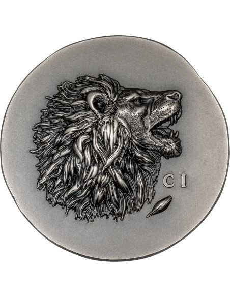 LEON Numismática Iconos 1 Oz Moneda de Plata 5$ Islas Cook 2025 - Coins & More - Islas Cook