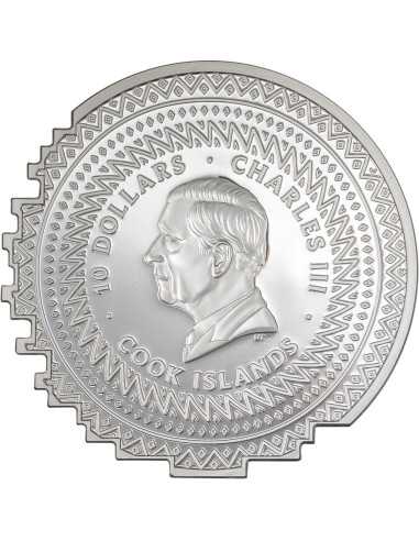 GORILLA Ricostruzione Moneta d'Argento da 2 Oz 10$ Isole Cook 2025 - Coins & More - Isole Cook