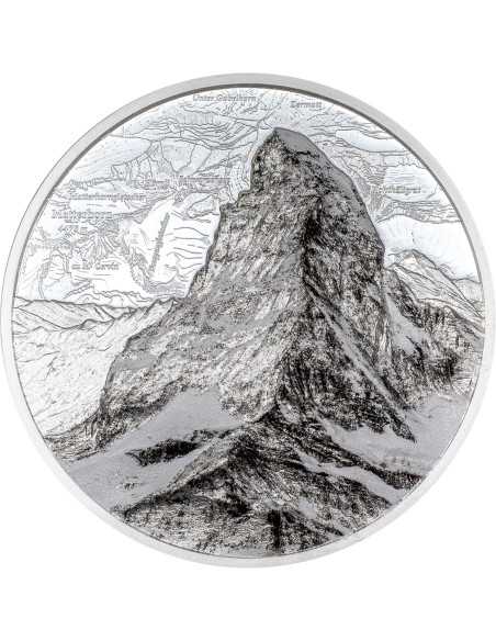 MATTERHORN 1 Oz Silbermünze 5 Franken Schweiz 2025 - Coins & More - Europa