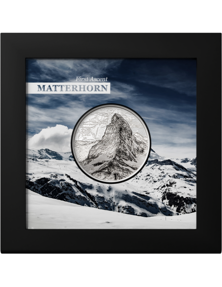 MATTERHORN 1 Oz Silver Coin 5 Franken Switzerland 2025 - Coins & More - Europe