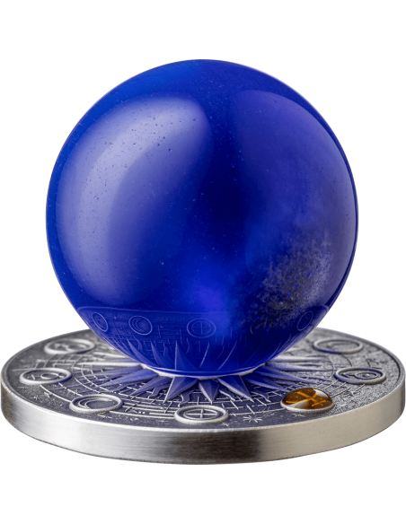 NEPTUNE Sistema Solare Moneta d'Argento da 2 Oz 10 Cedis Ghana 2025 - Coins & More - Ghana