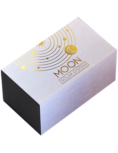 LUNA Sistema Solare Moneta d'Argento da 2 Oz 10 Cedis Ghana 2025 - Coins & More - Ghana