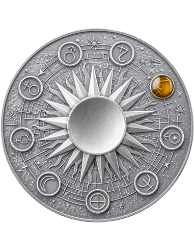 SATURN Solar System 2 Oz Silver Coin 10 Cedis Ghana 2025 - Coins & More - Ghana