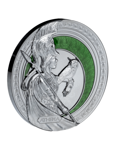ATHENA Moneta d'argento da 1 Oz 2$ Niue 2025 - Coins & More - Niue