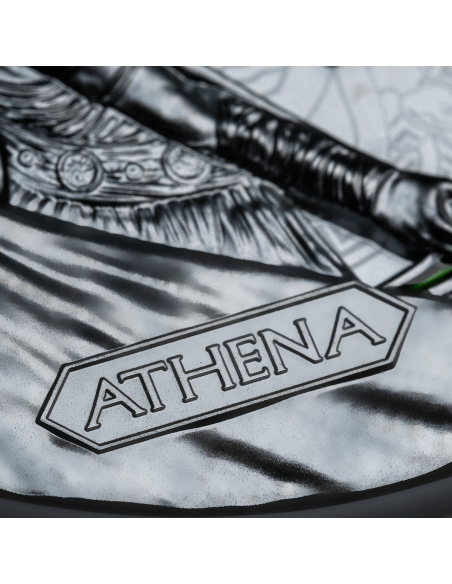 ATHENA Moneta d'argento da 1 Oz 2$ Niue 2025 - Coins & More - Niue