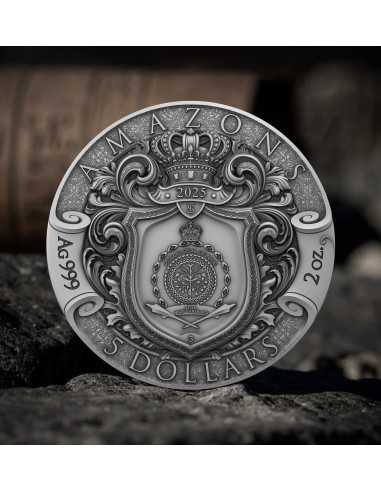 THOTH Echoes of Egypt 2 Oz Silbermünze 5$ Niue 2025 - Coins & More - Demnächst