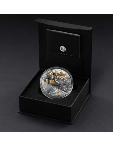 Moneta d'argento da 2 once THOTH Echoes of Egypt 5$ Niue 2025 - Coins & More - Camerun