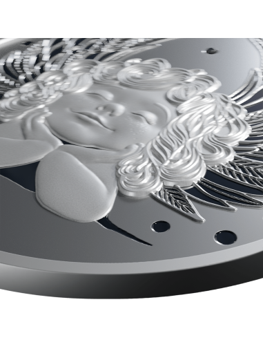 LITTLE SILVER ANGEL Moneda de Plata de 1 Oz 2$ Niue 2025 - Coins & More - Niue