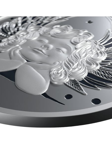 LITTLE SILVER ANGEL Moneda de Plata de 1 Oz 2$ Niue 2025 - Coins & More - Niue