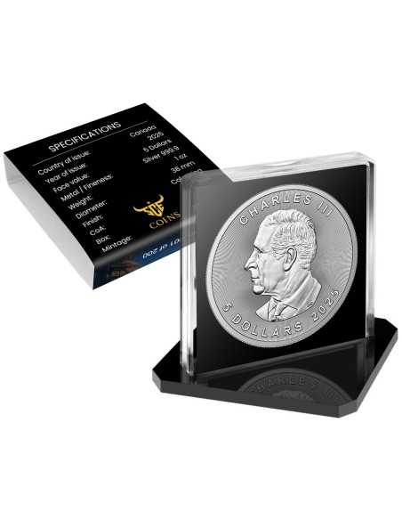 DINOSAUR RIDER Moneta d'argento da 1 Oz 5$ Canada 2025 - Coins & More - Canada