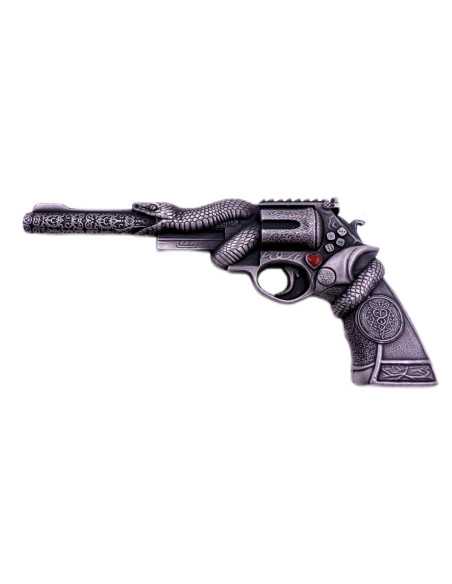 SNAKE REVOLVER Antique Finish 2 Oz Silver Coin 2 Guards Truth Guard 2025 - Coins & More - Silber