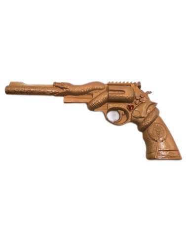 SNAKE REVOLVER Pièce de monnaie en argent plaqué or de 2 oz 2 gardes Truth Guard 2025 - Coins & More - Argent