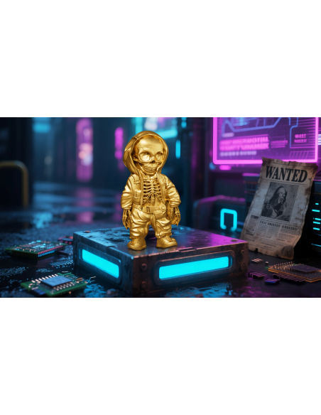 URBAN HOLLOW 2 Oz Gold Vergoldete Silbermünze 2000 Francs Kamerun 2025 - Coins & More - Kamerun