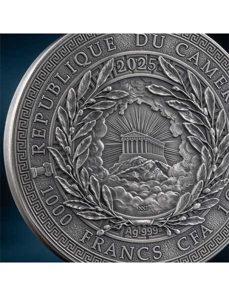 ICARUS The Great Greek Mythology 1 Oz Silver Coin 1000 Francs Cameroon 2025 - Coins & More - Kamerun