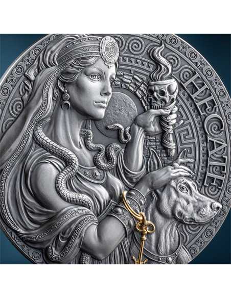 HECATE The Great Greek Mythology 2 Oz Silver Coin 2000 Francs Cameroon 2025 - Coins & More - Cameroon