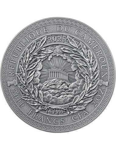 HECATE The Great Greek Mythology 2 Oz Silver Coin 2000 Francs Cameroon 2025 - Coins & More - Cameroon
