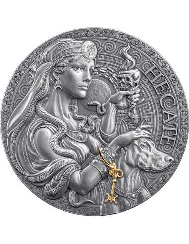 HECATE The Great Greek Mythology 2 Oz Silver Coin 2000 Francs Cameroon 2025 - Coins & More - Cameroon