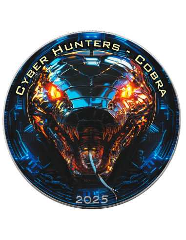 COBRA Cyber Hunters 1 Oz Moneda de Plata 1$ USA 2025 - Coins & More - Usa