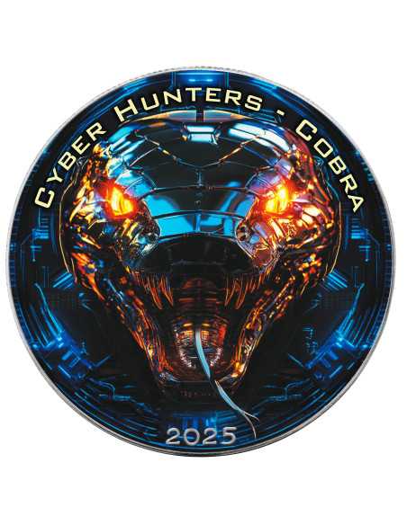 COBRA Cacciatori cibernetici - Moneta d'argento da 1 Oz 1$ USA 2025 - Coins & More - Usa